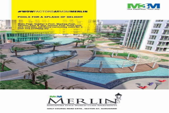 Pools for a splash of delight at M3M Merlin